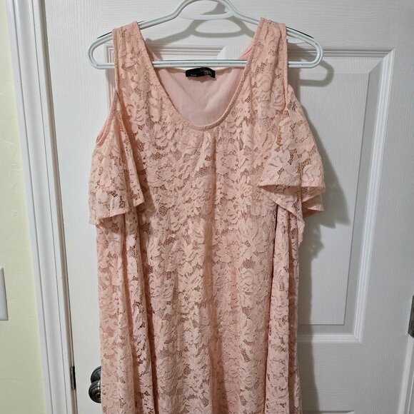 2X Suzanne Betro Blush Pink Dress - Picture 1 of 4